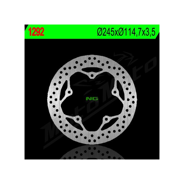 NG BRAKES Priekinis fiksuotas stabdžių diskas 245mm Yamaha YBR / YS 125cc 07-20