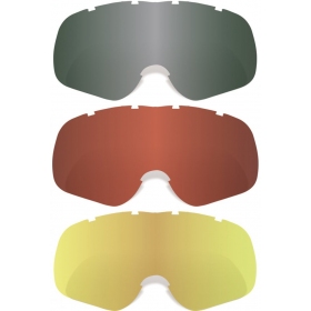 Oxford Assault Pro Tear-Off Ready Red Tint Lens