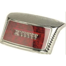 V PARTS Rear Light R8 type LED Chromed MBK Booster / Yamaha Bw's 95-18