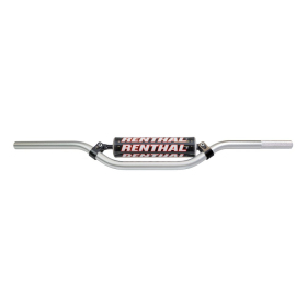 Renthal 22mm road handlebar silver streetfighter