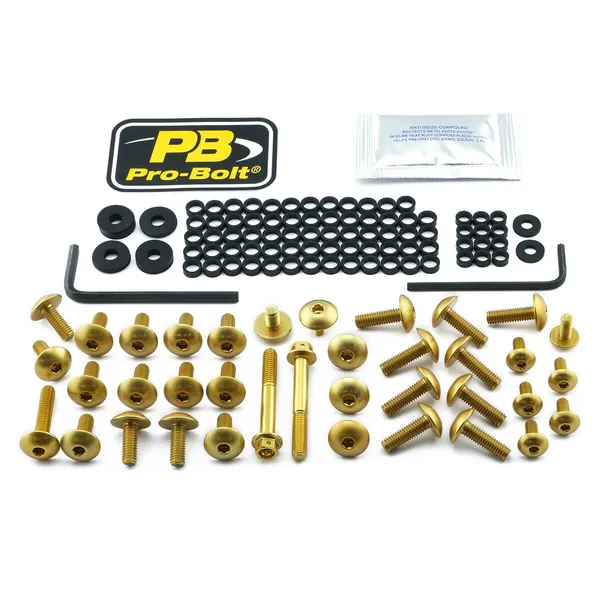 PRO BOLT Aluminium Fairing Bolt Kit for Yamaha MT-03 300cc 17-22
