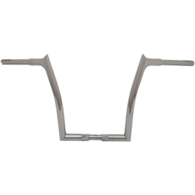 FAT BAGGERS INC. Pointed Top Handlebar Chrome 89x35.5cm Harley Davidson FLFB / FLHRXS / FLTRT / FXSB 1584-1868 07-25