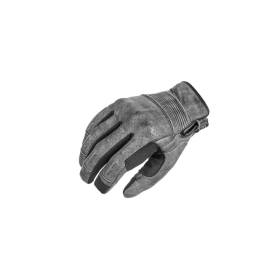 PANDO MOTO ONYX Leather Gloves Grey