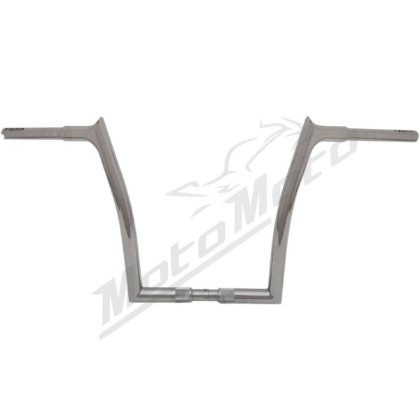 FAT BAGGERS INC. Pointed Top Handlebar Chrome 89x35.5cm Harley Davidson FLFB / FLHRXS / FLTRT / FXSB 1584-1868 07-25