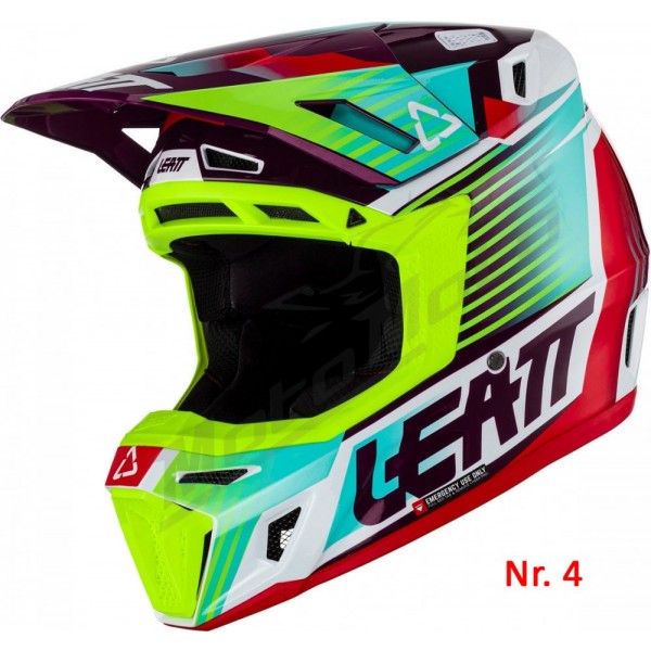 Casco Motocross LEATT - Moto 3.5 V22 - Global Parts