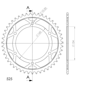 Supersprox / JT Rear sprocket 1307.46