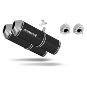 KTM 690 SM SUPERMOTO 2007-2008 Dominator Exhaust Silencer Muffler OVR BLACK + dB killer