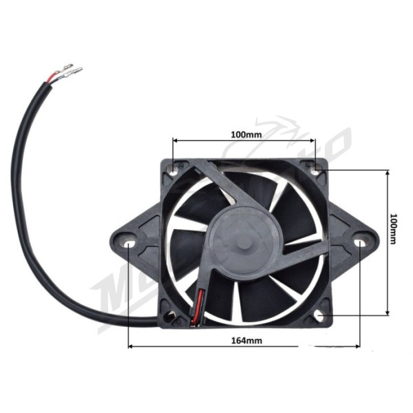 Radiator with fan ATV200