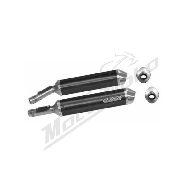 Muffler ARROW Race-Tech Alu.Dark Aprilia RSV2 / Tuono V2 1000cc 04-09