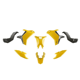 Racetech Plastic Set YAMAHA TENERE 700 25-26 Yellow/Black