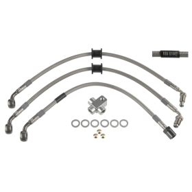 TRW Varioflex Steel Braided Hydraulic Brake Lines 3pcs Suzuki GSX-S 1000 ABS 22-25