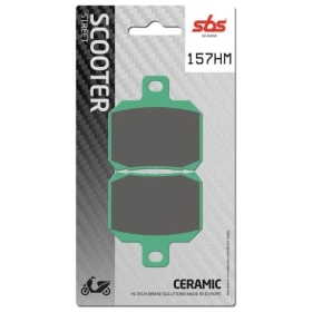 Sbs Brakepads 157HM Derbi / Gilera / Malaguti / MBK / Peugeot / Piaggio / Rieju / Yamaha