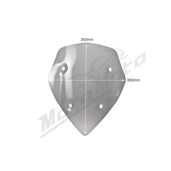 WRS DU005FS SPORT Windscreen Smoke Ducati Multistrada 1200cc 13-14