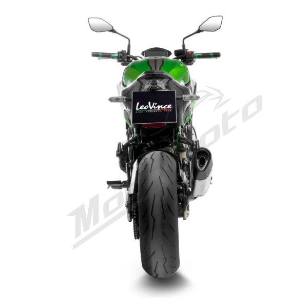LEOVINCE LV-14R Nerūdijančio plieno / Anglies pluošto / Titano duslintuvas Kawasaki Z 900 17-25