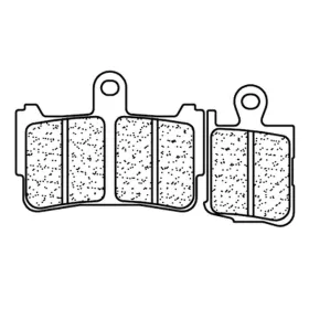 CL BRAKES 1216XBK5 Street Sintered Metal Brake pads HONDA VFR 1200 10-15