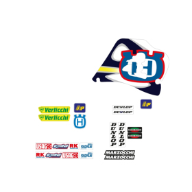Blackbird Decal set REPLICA TEAM HUSQVARNA MADDII 1998 Husqvarna CR / WR 125-250cc 98-99
