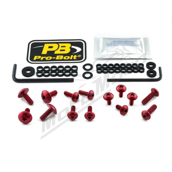 PRO BOLT Aluminium Fairing Bolt Kit Kawasaki Z 1000 SX 14-16