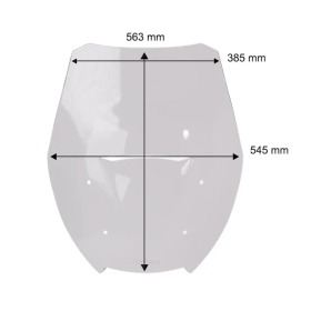 WRS Touring Windscreen Smoke Honda NSS 750 2025