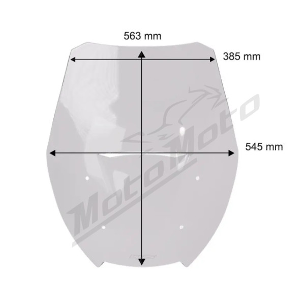 WRS Touring Windscreen Smoke Honda NSS 750 2025