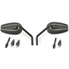 DAYTONA D-MIRROR-6 ROD Universal black mirror M10 1pc