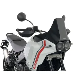 WRS ENDURO Priekinis stiklas Blizgi Juoda Ducati Desert X 950 ABS 22-24
