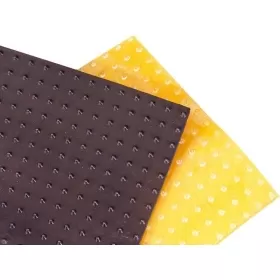 BLACKBIRD Non-Slip Adhesive 25x18cm Long Spikes Black