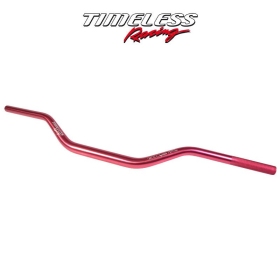 Universalus aliuminis vairas Timeless Enduro raudonas Ø28,6mm 810mm