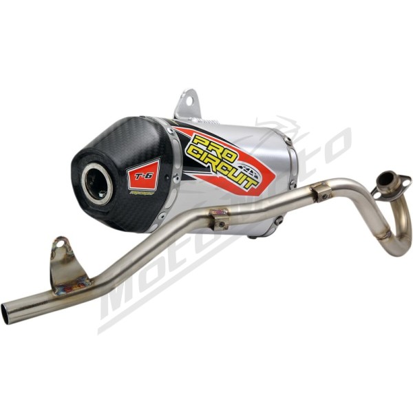 PRO CIRCUIT T-6 Exhaust System Stainless Steel/Aluminum/Carbon Fiber Honda CRF 110F 19-22