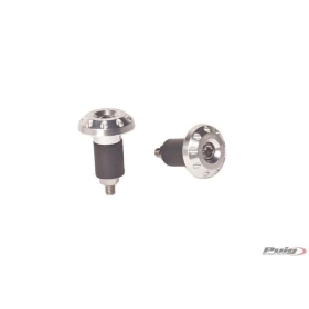 Puig Bar Ends Aluminium Race Universal C/Silver 13-18mm