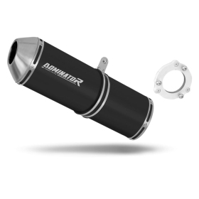 Kawasaki ZX9R 1994-2002 Exhaust Silencer Muffler OVR BLACK + dB killer
