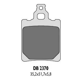 Delta braking pads kh60 kh337 ktm sx60/65`00-03 - replaces db2370mx-n and db2370qd-n