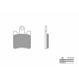 BREMBO Street Sintered Metal Brake pads TRIUMPH TROPHY 1215, YAMAHA FJR1300/ XV1900