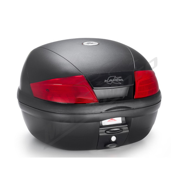KAPPA Monolock rear storage box with red reflectors 35L