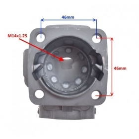 Mini moto cilindro komplektas MaxTuned AC Ø44 / PIN Ø12