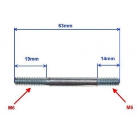Stud M6 (length 63mm)