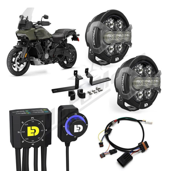 DENALI DialDim D7 Pro Additional light kit Harley Davidson Pan America 1250 21-24