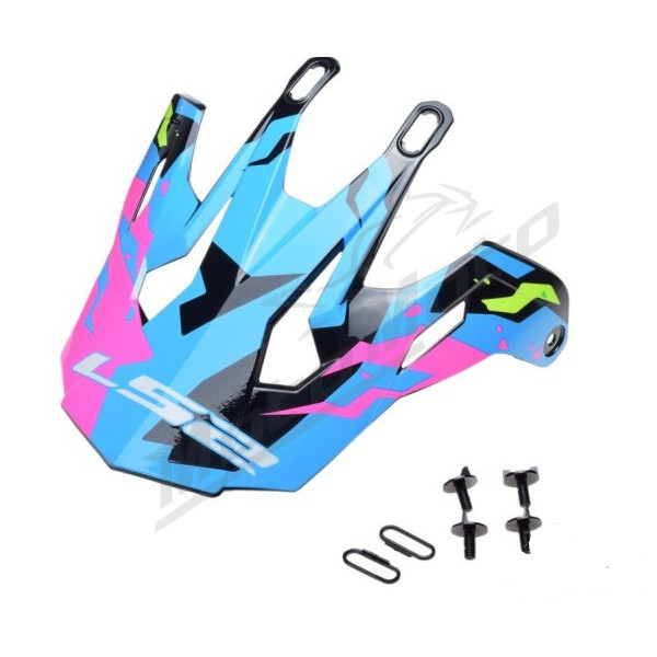 LS2 MX708 Peak Blue / Pink
