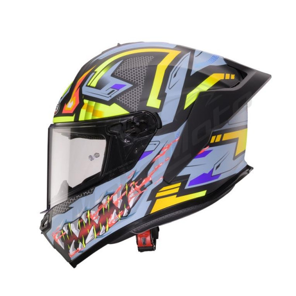 Helmet Caberg Roxter Hunter Matte Black/Gray/Fluorescent Yellow