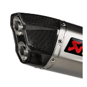 AKRAPOVIC End Cap V-EC373 Honda CRF / Yamaha XTZ 690-1100 19-24