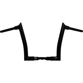 FAT BAGGERS INC. Pointed Top Handlebar Black 89x30.5cm Harley Davidson FLFB / FLTRX / FLTRXL / FXBR 1923-1977 23-26