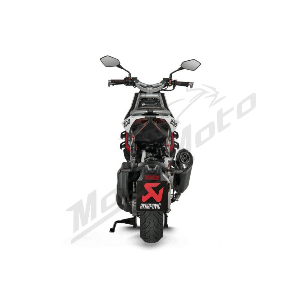 AKRAPOVIC Slip-On Line Muffler Titanium / Carbon Fiber Italjet Dragster 300 24-25