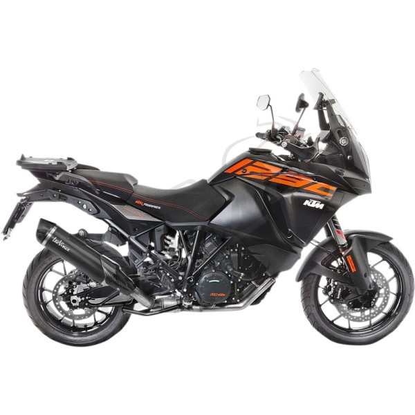 LEOVINCE "Nero" nerūdijančio plieno duslintuvas KTM Adventure 1090 / 1090 L / 1090 R ABS (2017–2018) 
