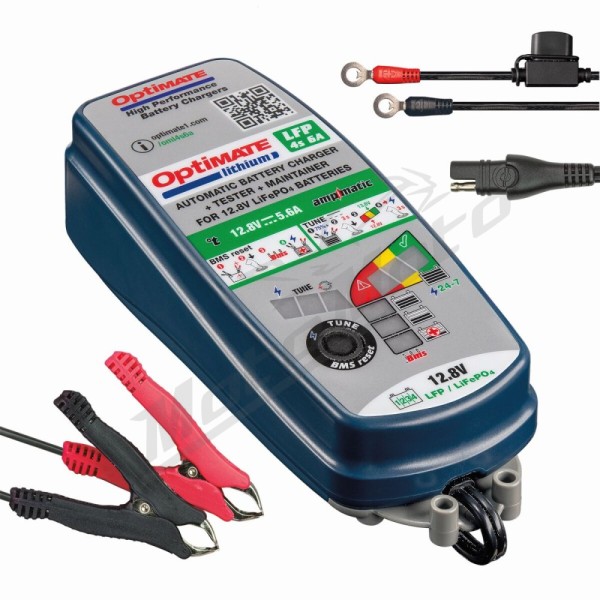 TECMATE OptiMate Lithium LFP 4s 6A Battery Charger