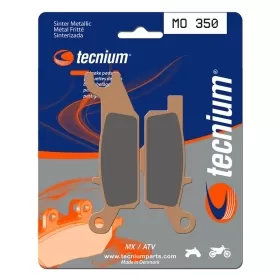 TECNIUM MX/ATV Sintered Metal Brake pads - MO350 Yamaha YFM 250-700cc 09-25
