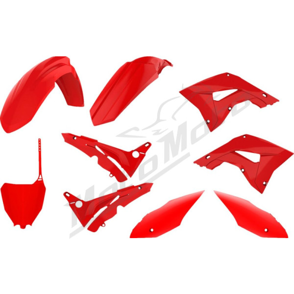 POLISPORT Body Kit Red Honda CR 125-250R 02-07