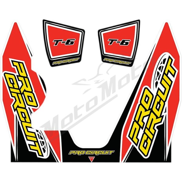 PRO CIRCUIT T-6 Exhaust Decal