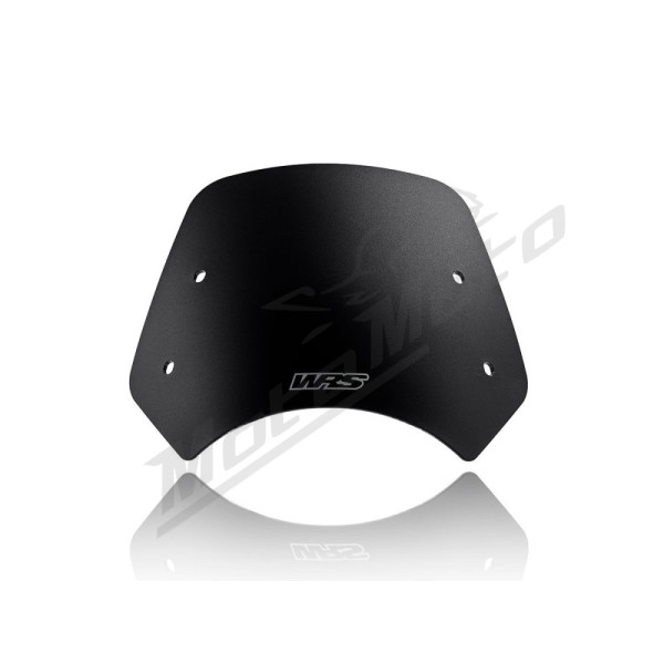 WRS SPORT Windscreen Matt Black Benelli Leoncino 500 ABS 17-23