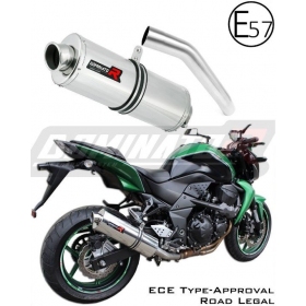 Exhaust silincer Dominator Round KAWASAKI Z750 2004-2006 Certified