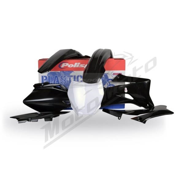 POLISPORT Plastic Kit Black Yamaha YZ250F/YZ450F