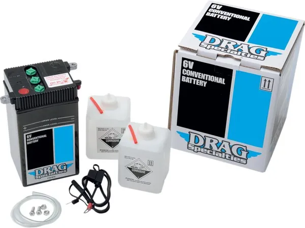 DRAG SPECIALTIES BATTERIES Akumuliatoriaus komplektas MF H-2 6 V 24 Ah